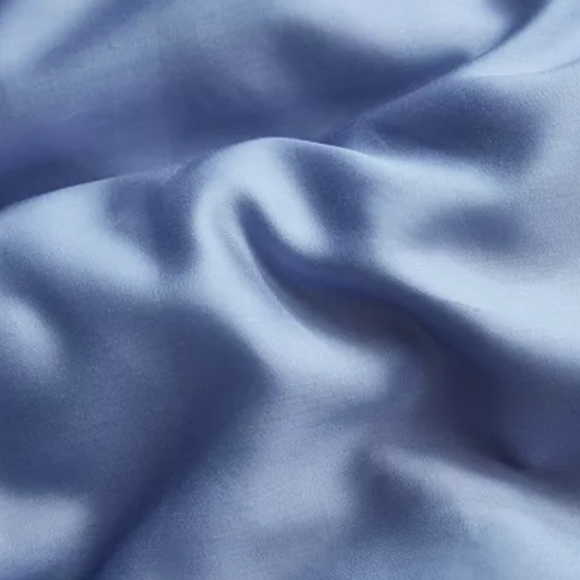 NWT - AQUA Eucalyptus Queen Sheet Set Sky Blue - Picture 4 of 4